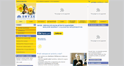 Desktop Screenshot of handsfree-snyze.cz
